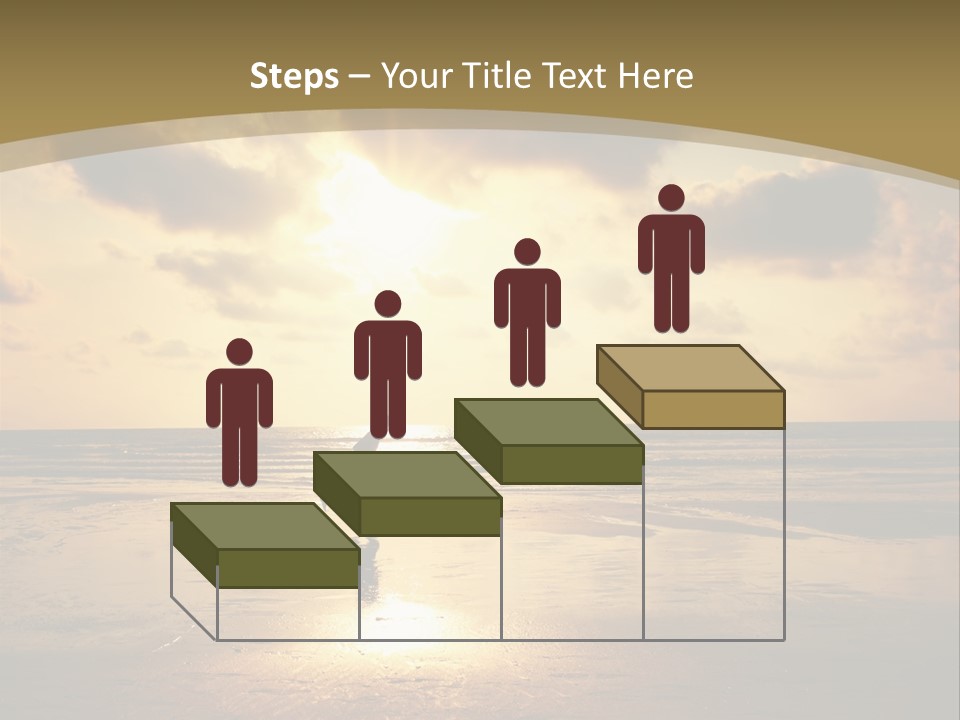 Lifestyle Shore Run PowerPoint Template