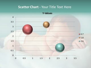 Cute Diaper Newborn PowerPoint Template