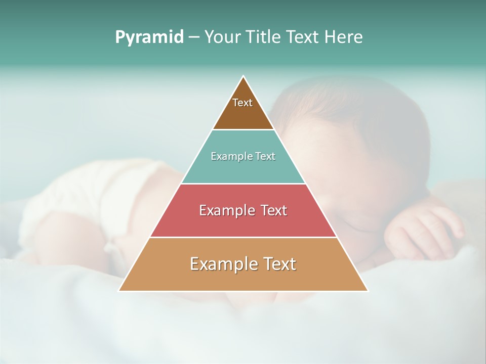 Cute Diaper Newborn PowerPoint Template