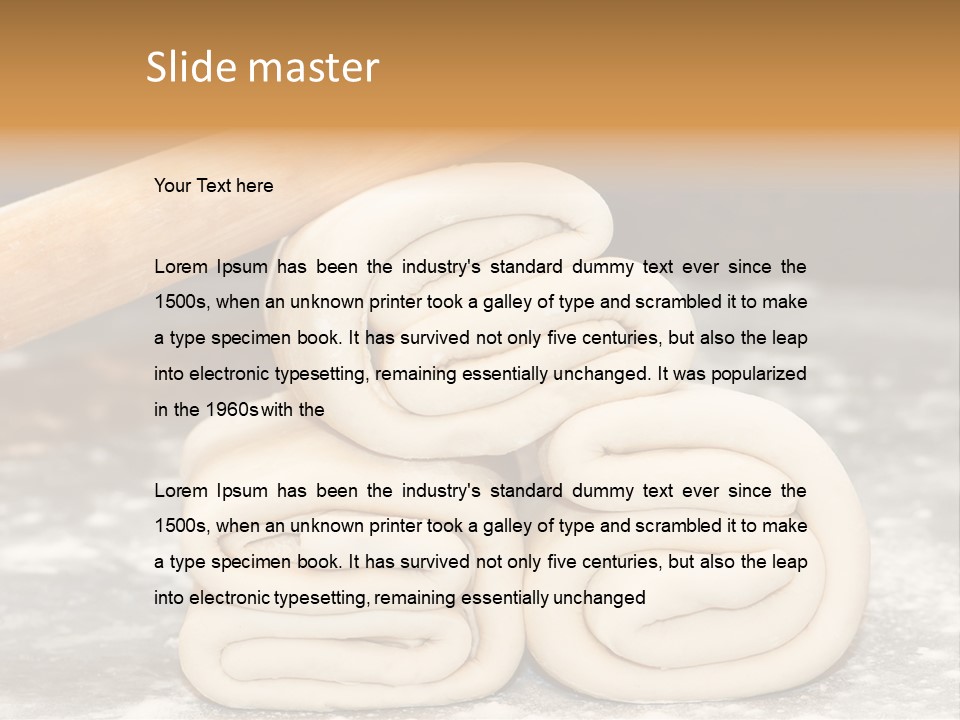 Kneading Know Cooking PowerPoint Template