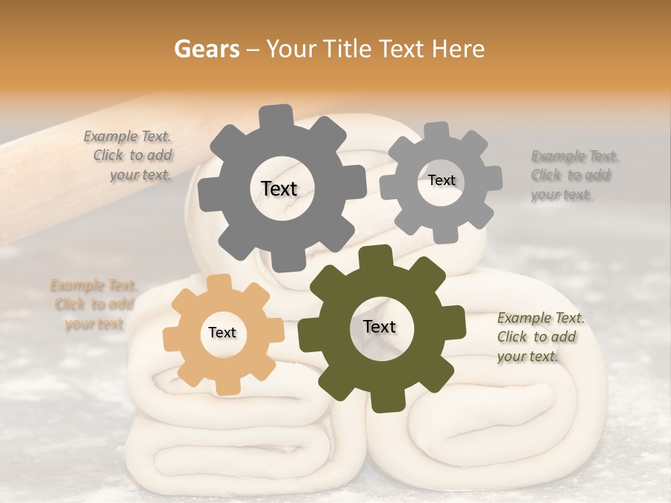 Kneading Know Cooking PowerPoint Template