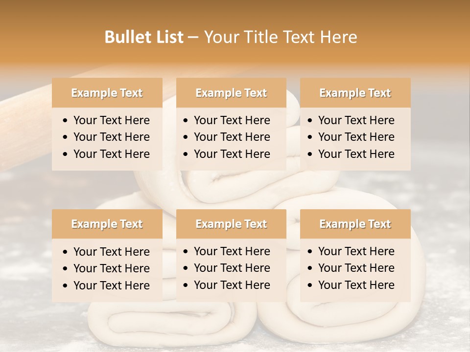 Kneading Know Cooking PowerPoint Template