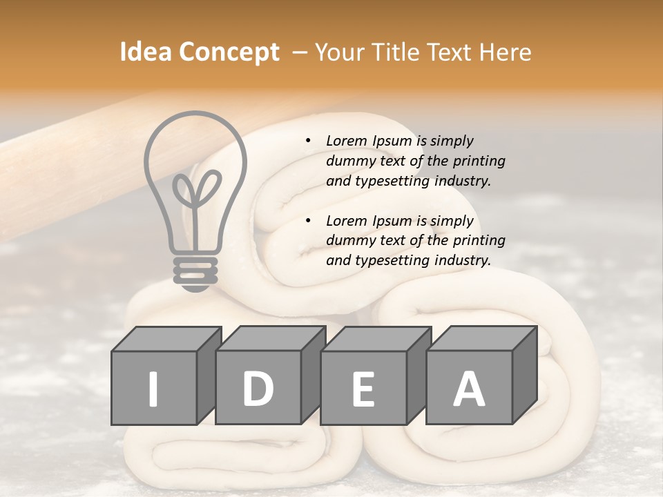 Kneading Know Cooking PowerPoint Template