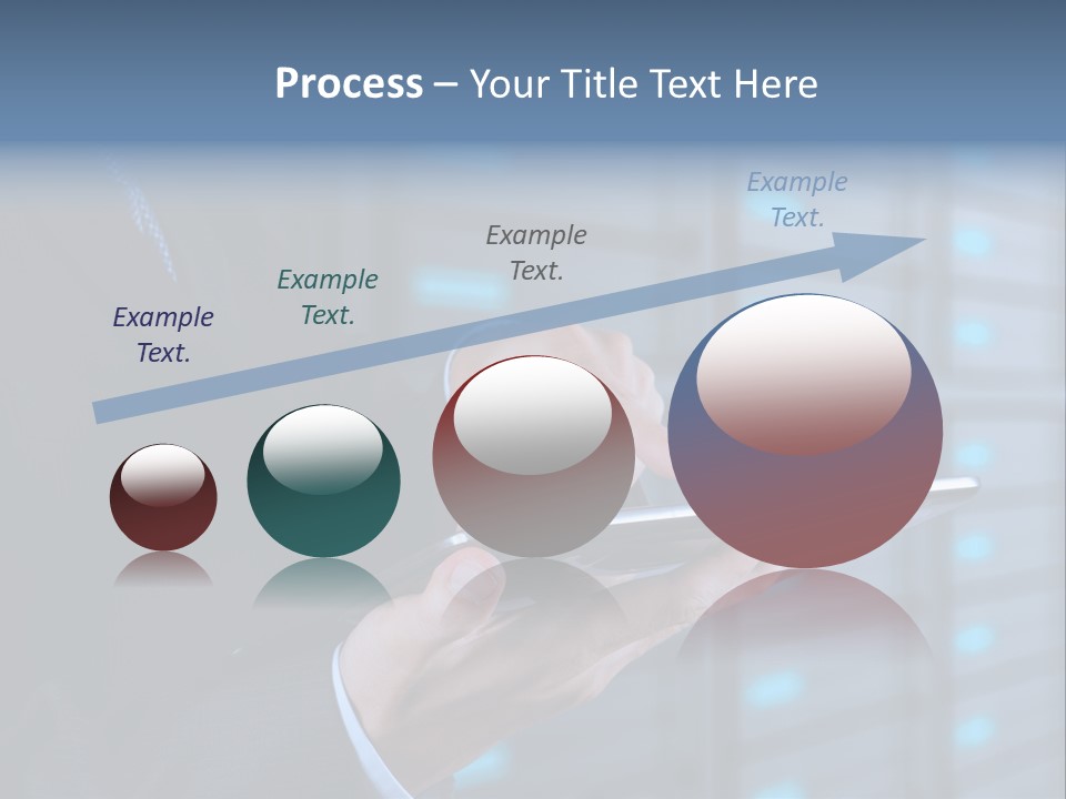 Industry Data Center High PowerPoint Template
