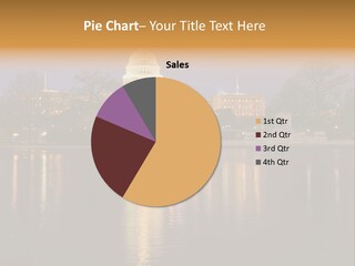 Capitol Symbol Tree PowerPoint Template