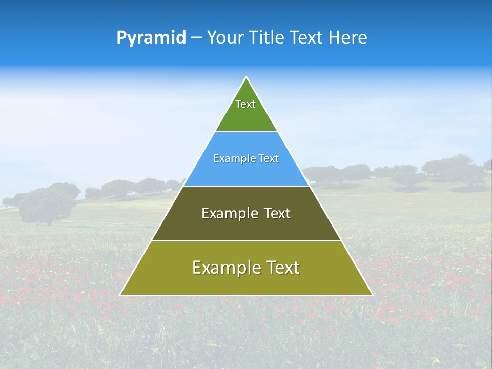 Wallpaper Decorative Bud PowerPoint Template