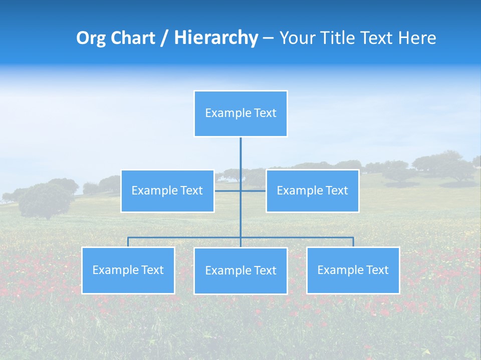 Wallpaper Decorative Bud PowerPoint Template