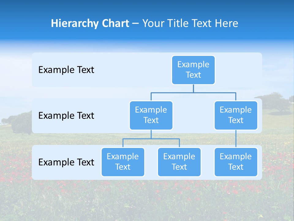Wallpaper Decorative Bud PowerPoint Template