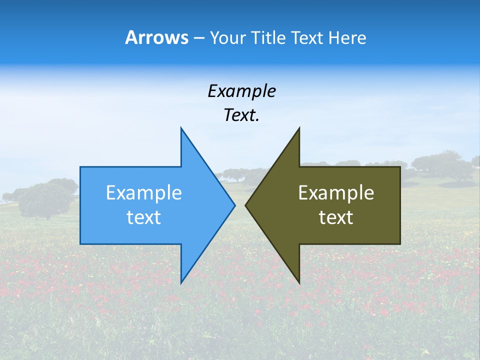 Wallpaper Decorative Bud PowerPoint Template