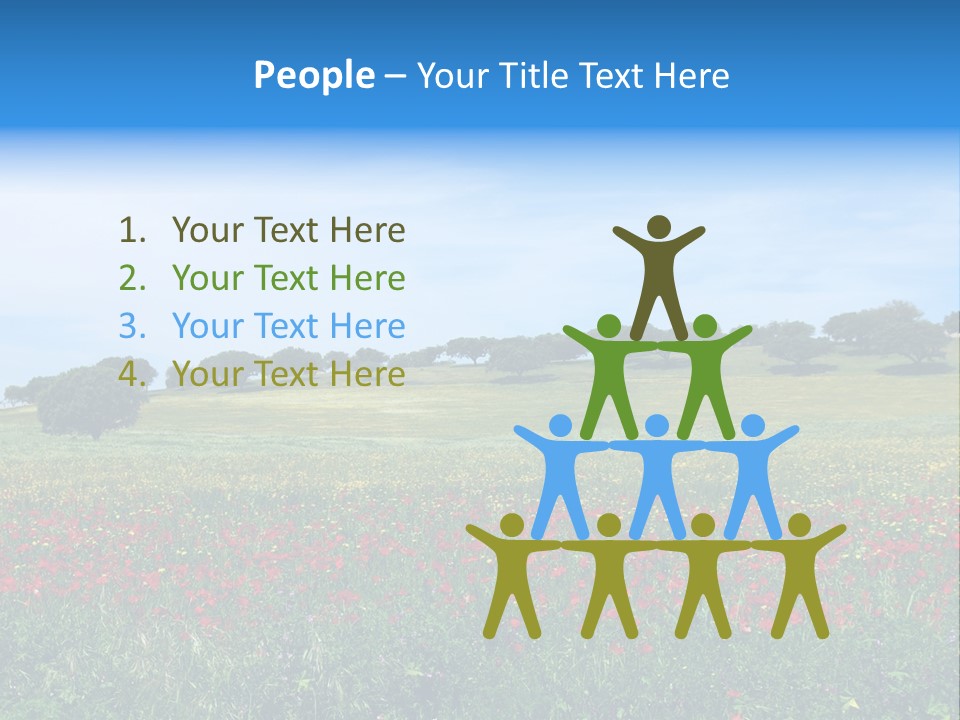 Wallpaper Decorative Bud PowerPoint Template