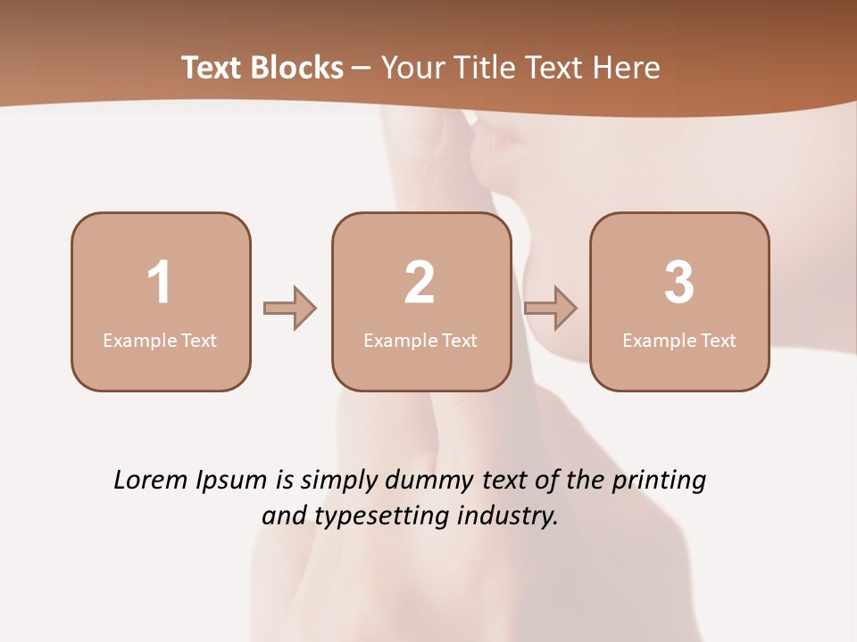 Silence Restraint Noise PowerPoint Template