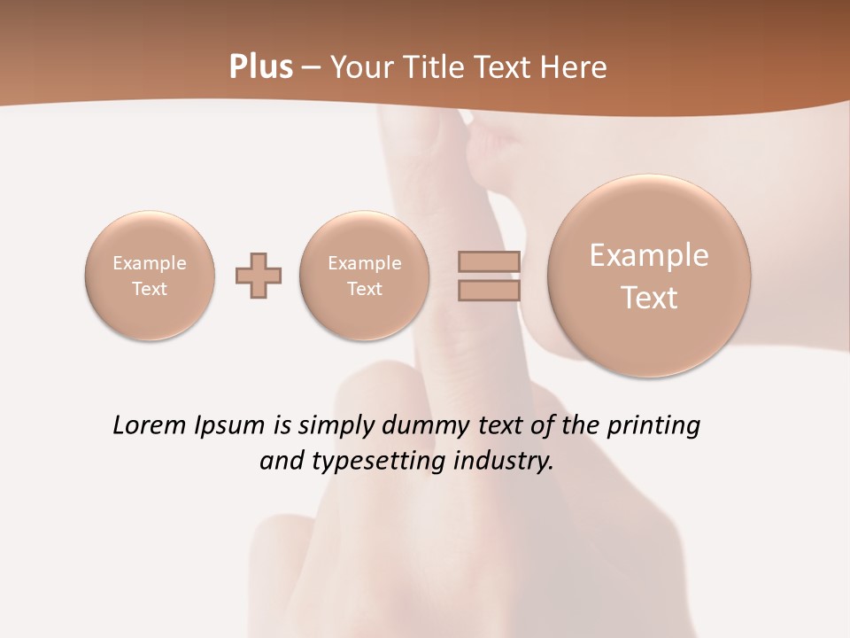 Silence Restraint Noise PowerPoint Template