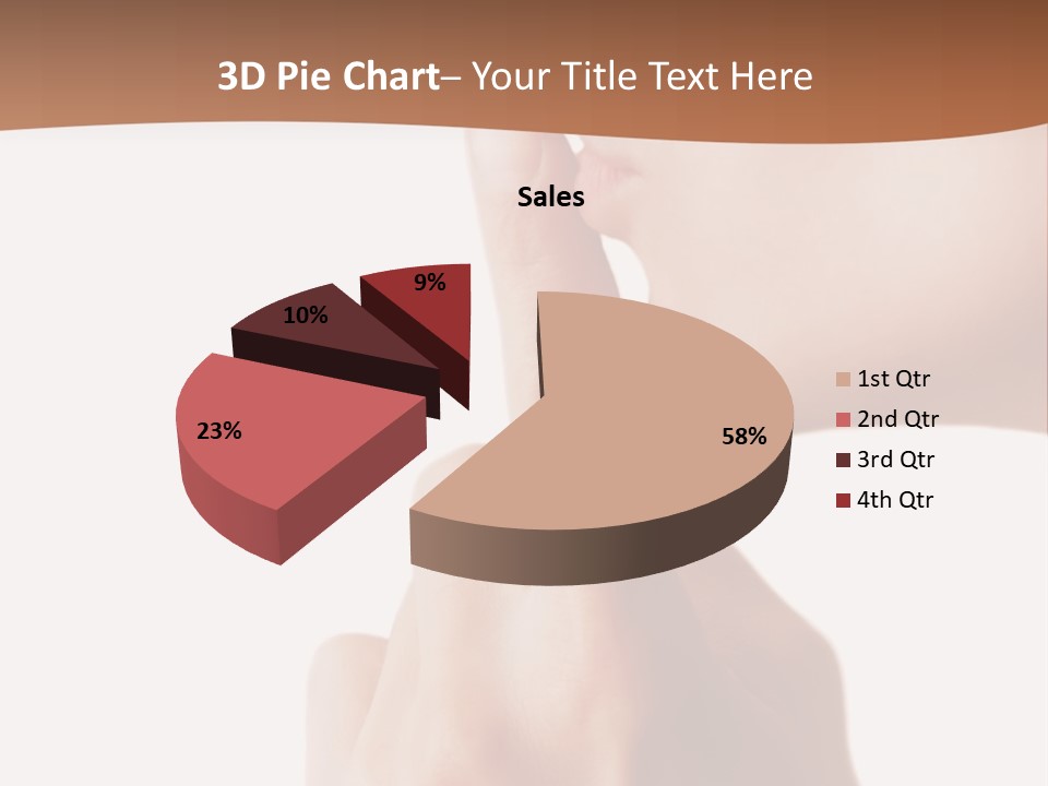 Silence Restraint Noise PowerPoint Template
