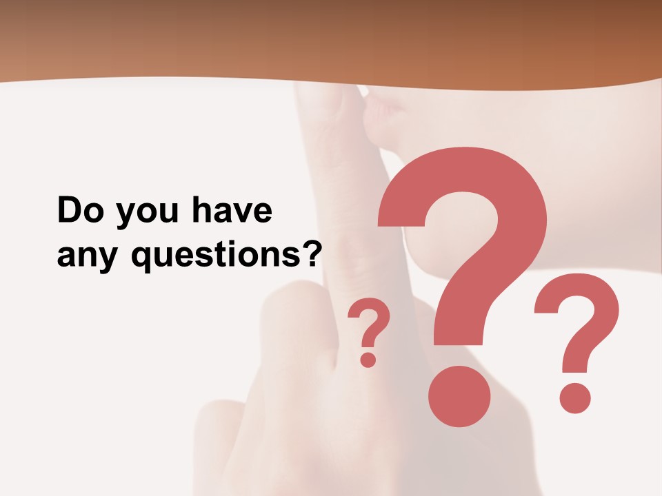 Silence Restraint Noise PowerPoint Template