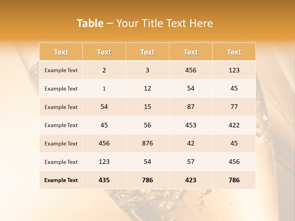 Champagne Drink Festive PowerPoint Template