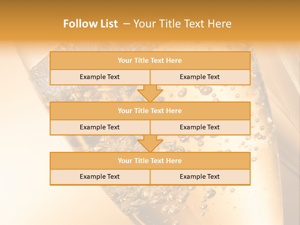 Champagne Drink Festive PowerPoint Template