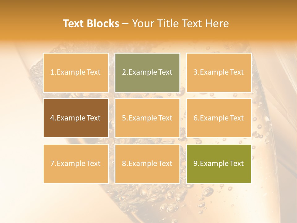 Champagne Drink Festive PowerPoint Template