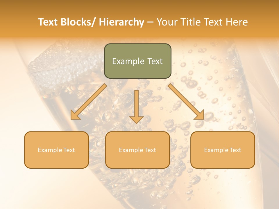 Champagne Drink Festive PowerPoint Template