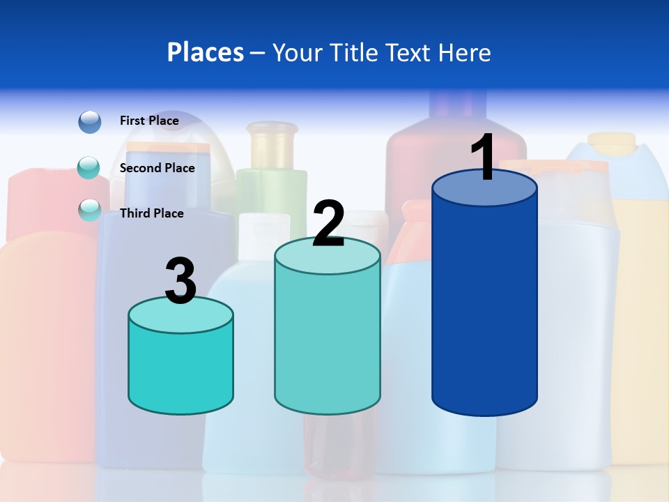 Accessory Gel Container PowerPoint Template