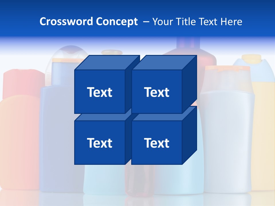 Accessory Gel Container PowerPoint Template