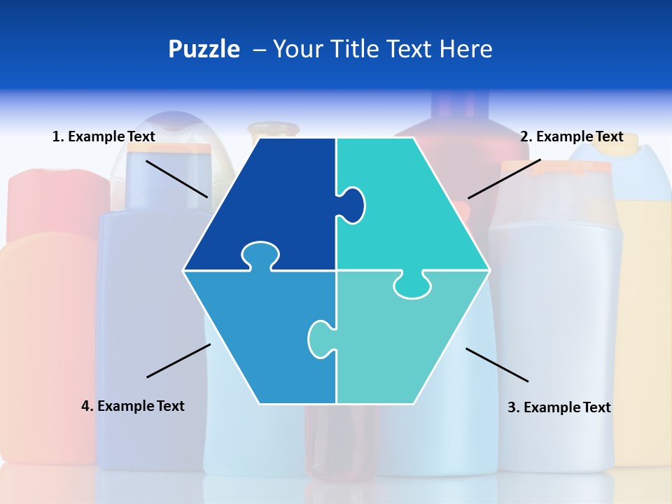 Accessory Gel Container PowerPoint Template