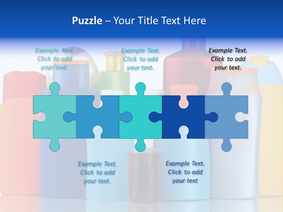Accessory Gel Container PowerPoint Template