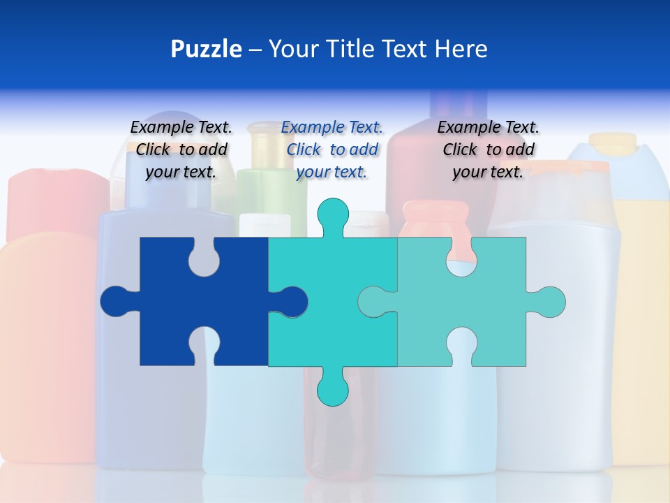 Accessory Gel Container PowerPoint Template