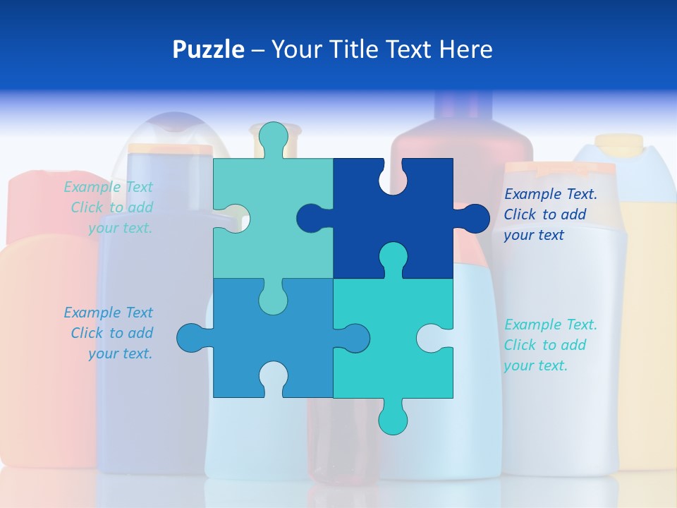 Accessory Gel Container PowerPoint Template