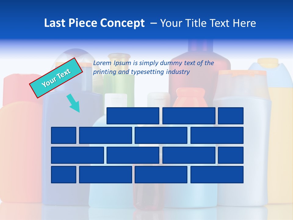Accessory Gel Container PowerPoint Template
