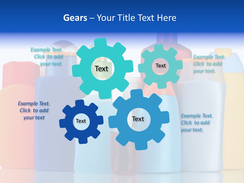 Accessory Gel Container PowerPoint Template