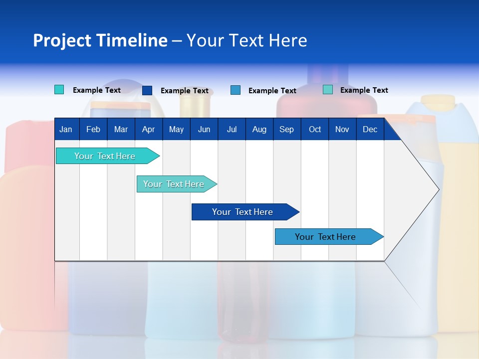 Accessory Gel Container PowerPoint Template