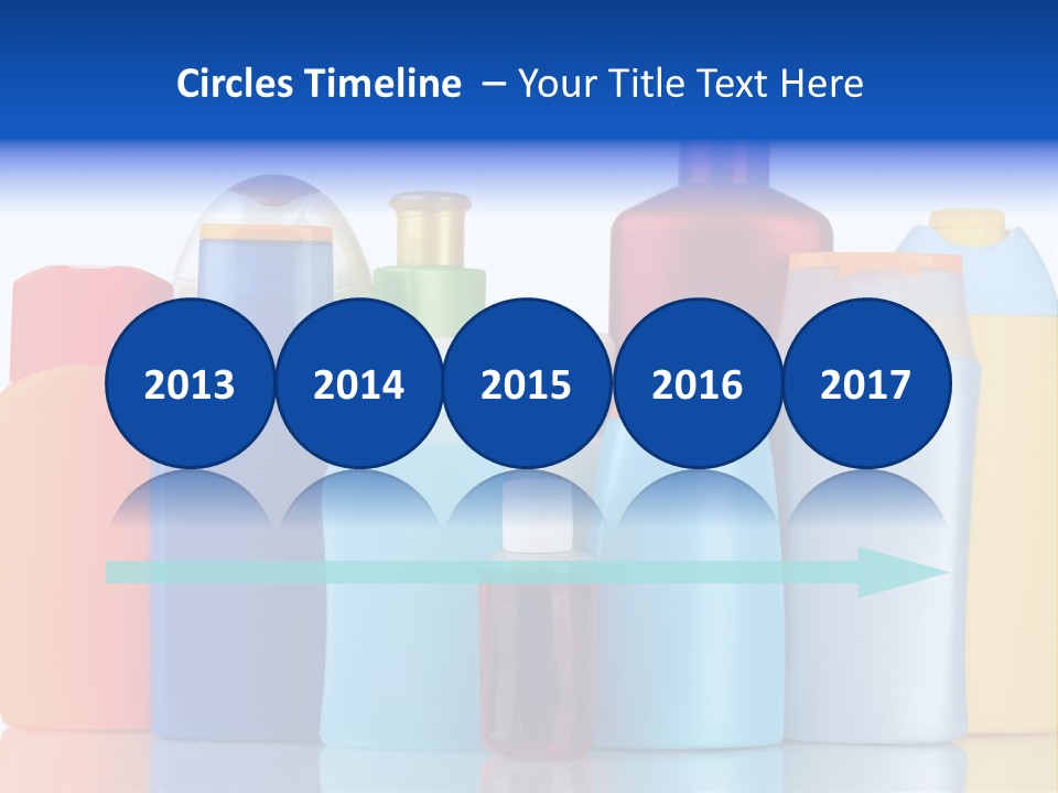 Accessory Gel Container PowerPoint Template