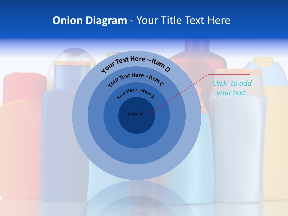 Accessory Gel Container PowerPoint Template