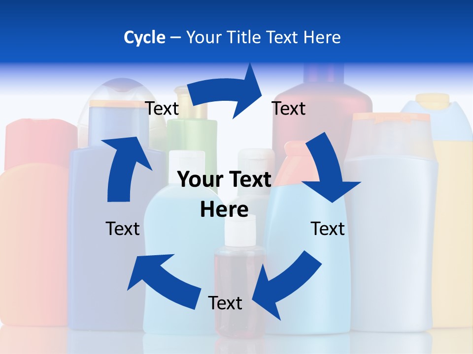 Accessory Gel Container PowerPoint Template
