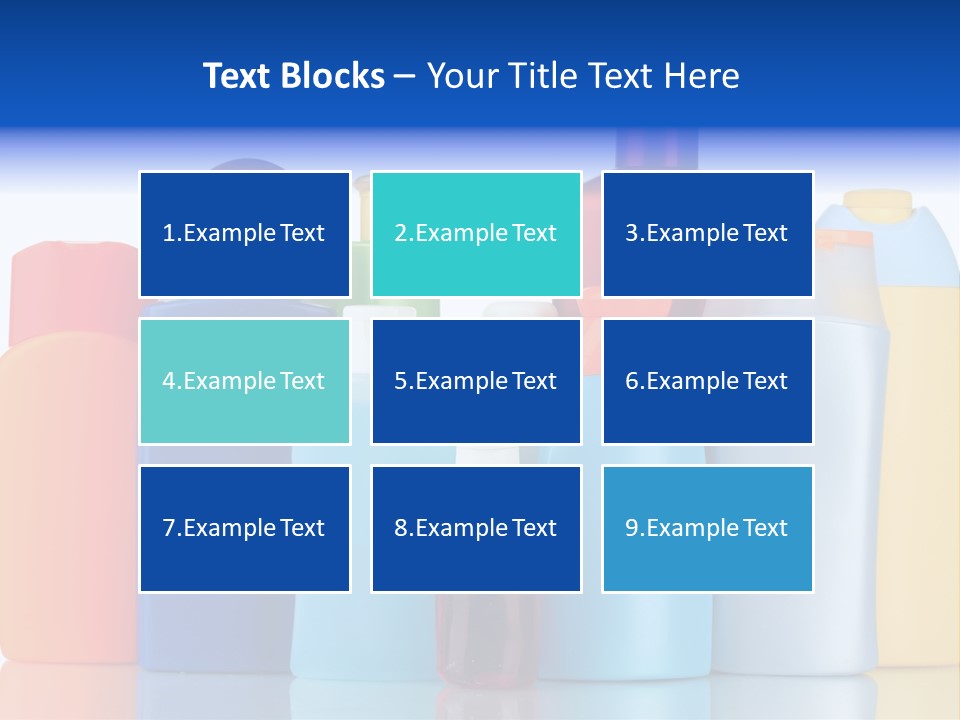 Accessory Gel Container PowerPoint Template