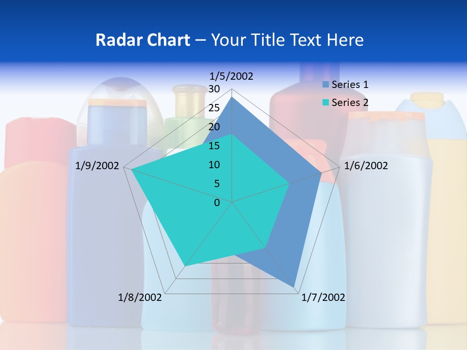 Accessory Gel Container PowerPoint Template