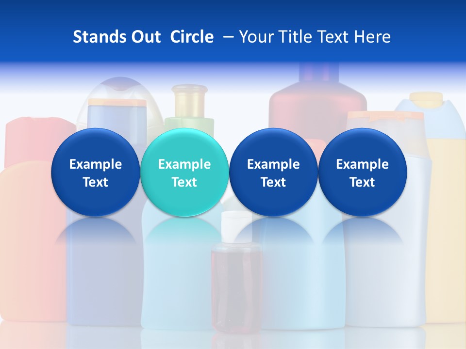 Accessory Gel Container PowerPoint Template
