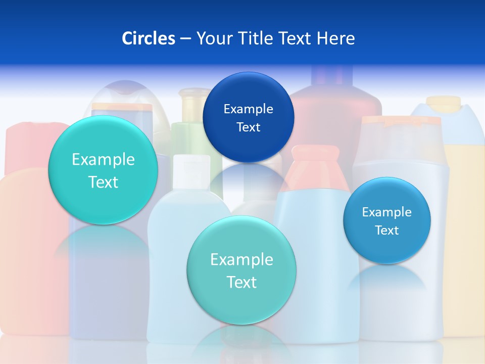 Accessory Gel Container PowerPoint Template