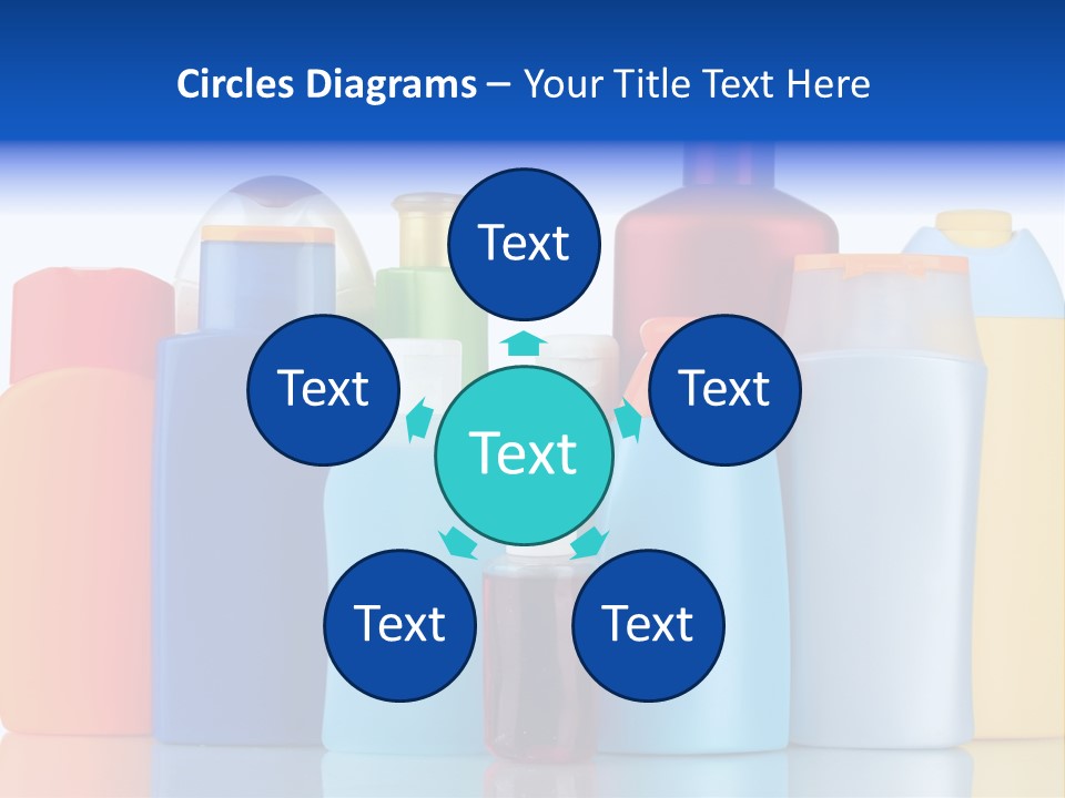 Accessory Gel Container PowerPoint Template