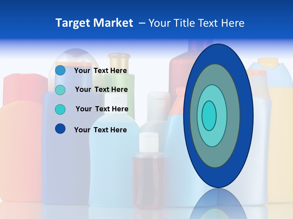 Accessory Gel Container PowerPoint Template