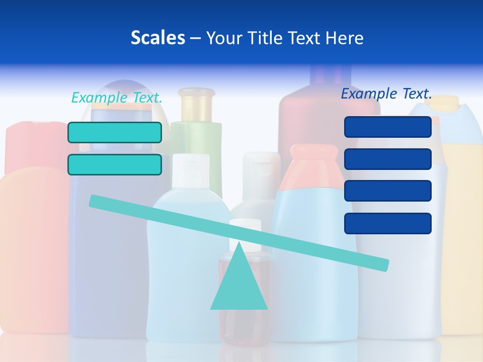 Accessory Gel Container PowerPoint Template