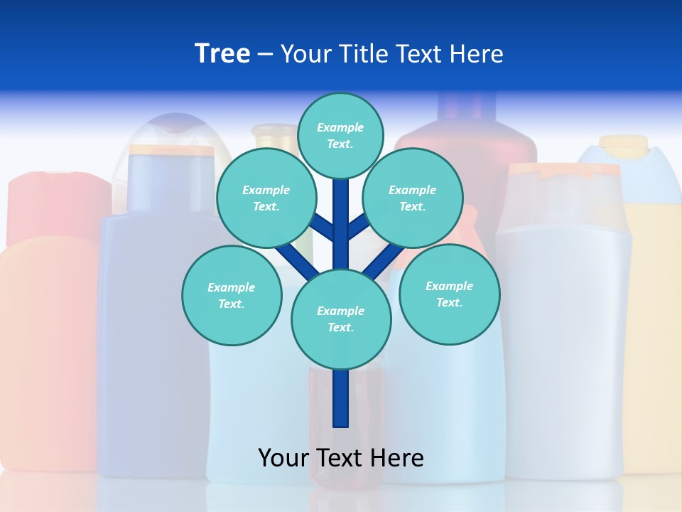 Accessory Gel Container PowerPoint Template
