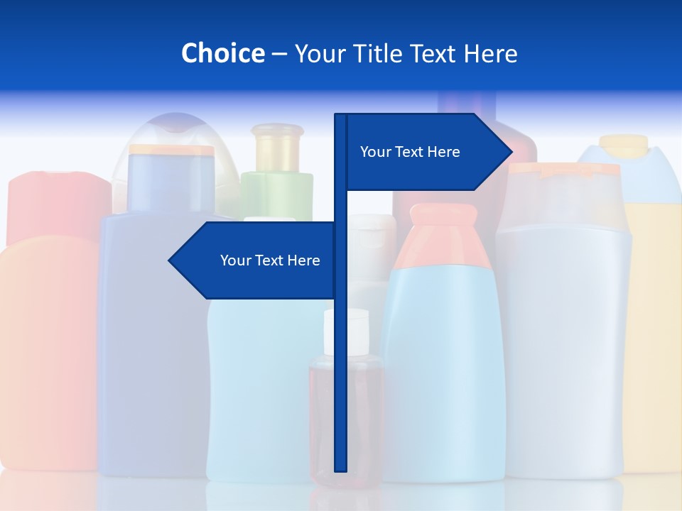 Accessory Gel Container PowerPoint Template