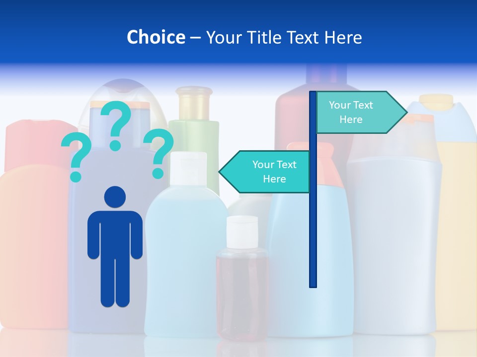 Accessory Gel Container PowerPoint Template