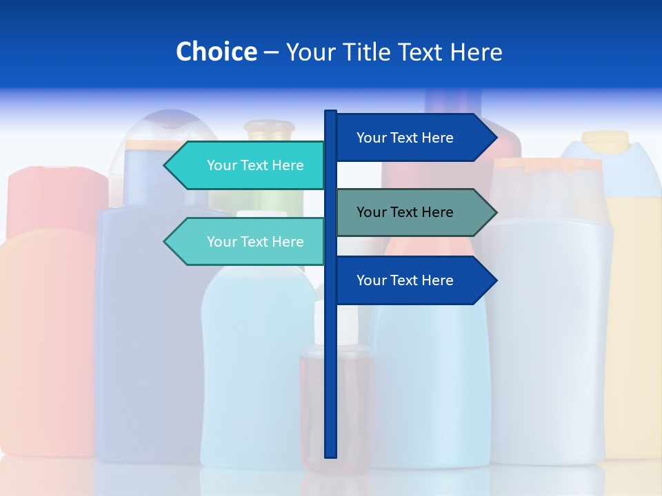 Accessory Gel Container PowerPoint Template