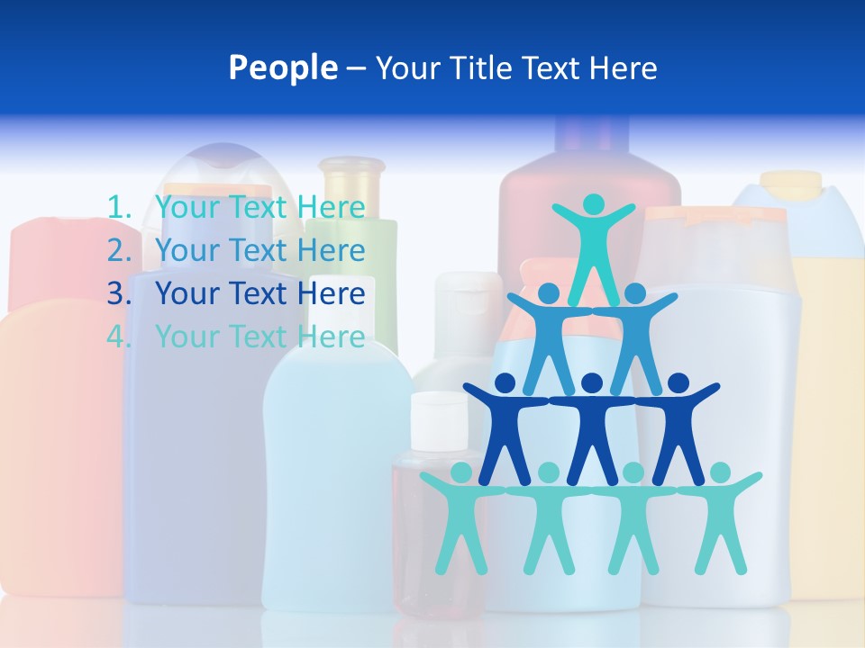 Accessory Gel Container PowerPoint Template