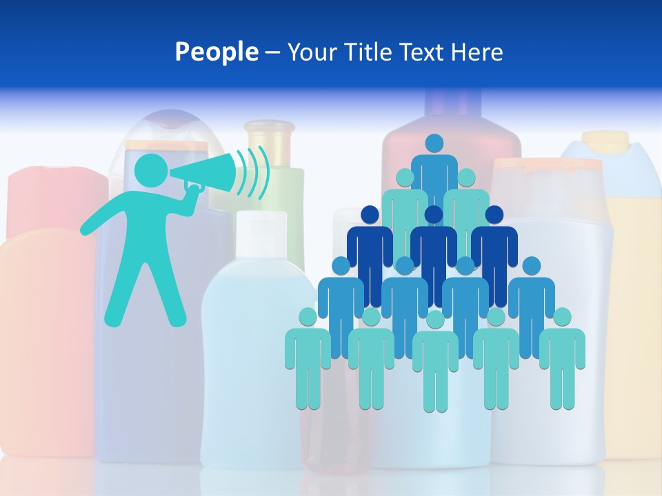 Accessory Gel Container PowerPoint Template