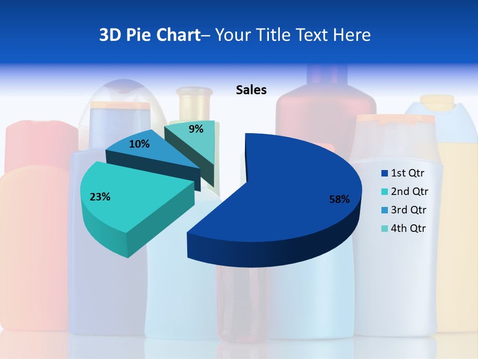 Accessory Gel Container PowerPoint Template