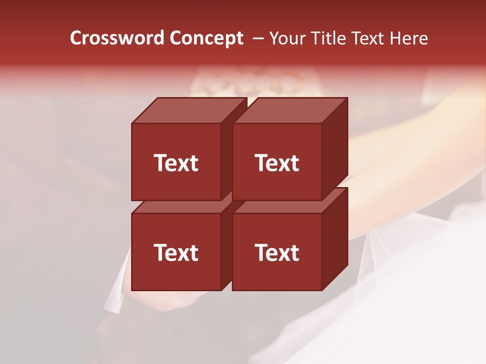 Man Togetherness Suit PowerPoint Template