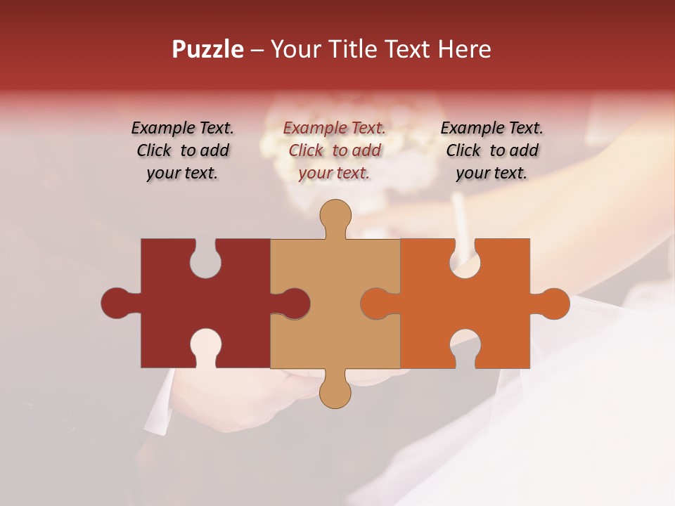 Man Togetherness Suit PowerPoint Template